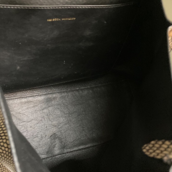 Rebecca Minkoff leather snake print bag - Picture 7 of 13